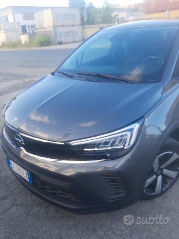 Usata Opel Crossland 110 CV (80 kW) 2021 Grigio SUV