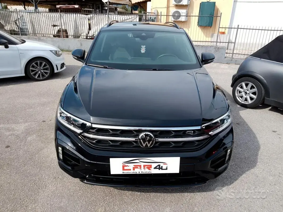 Usata VW T-Roc R 300 CV (220 kW) 2022 Nero SUV