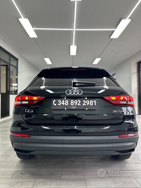 Usata Audi Q3 Business 150 CV (110 kW) 2019 Nero SUV