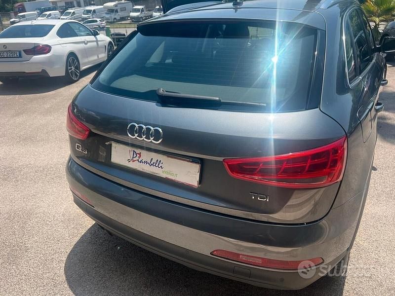 Usata Audi Q3 S-Line 140 CV (102 kW) 2014 Grigio SUV