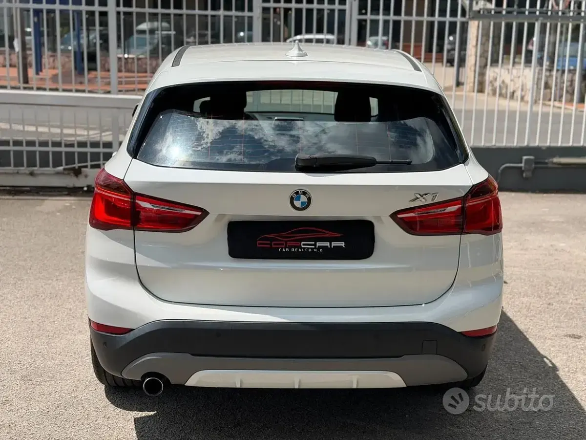 Usata BMW X1 Advantage 150 CV (110 kW) 2017 Bianco SUV