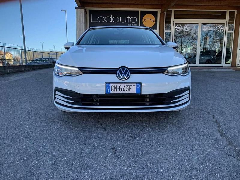 Usata VW Golf VIII Style 131 CV (96 kW) 2023 Bianco Berlina