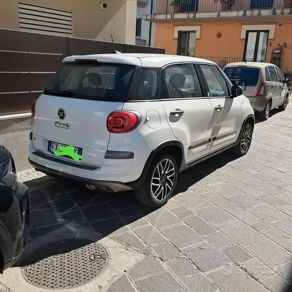 Usata Fiat 500L Mirror 95 CV (69 kW) 2019 Bianco Monovolume