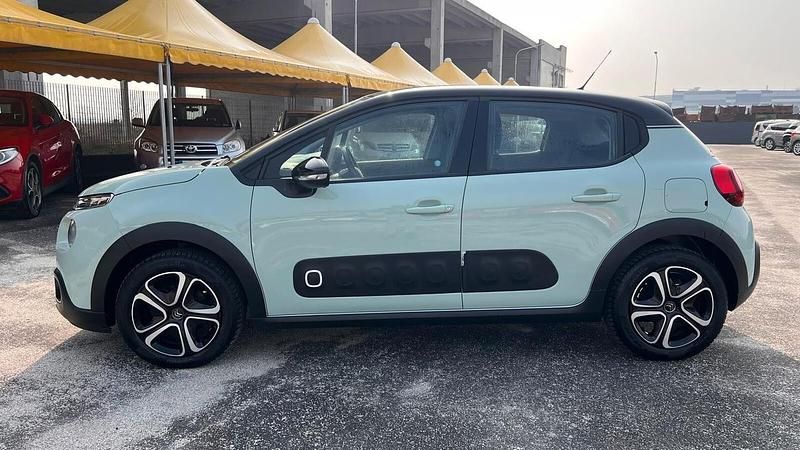 Usata Citroën C3 Shine 82 CV (60 kW) 2018 Blu Utilitaria