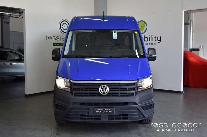 Usata VW Crafter 102 CV (75 kW) 2019 Blu Furgone