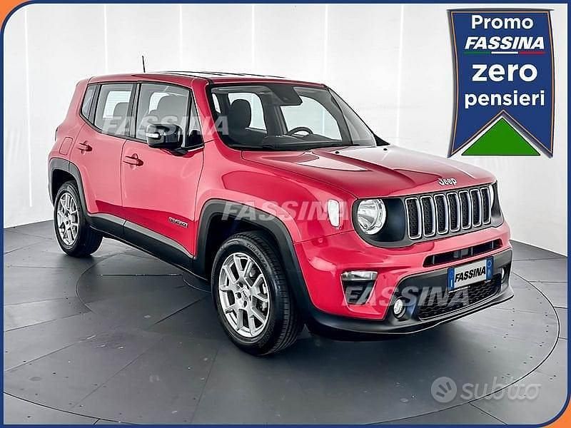 Usata Jeep Renegade Limited 120 CV (88 kW) 2024 Rosso SUV