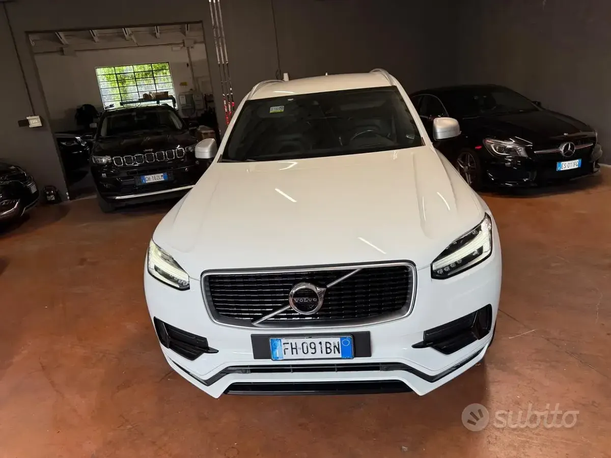 Usata Volvo XC90 R-Design 235 CV (172 kW) 2017 Bianco SUV