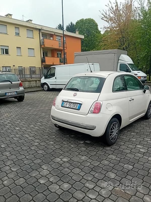 Usata Fiat 500 2007 Bianco Utilitaria