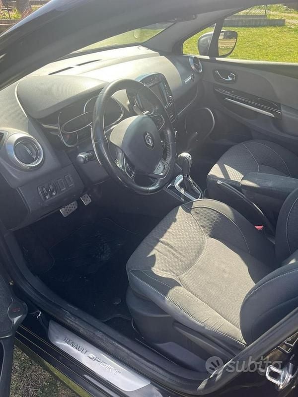 Usata Renault Clio IV GT 120 CV (88 kW) 2014 Nero Berlina