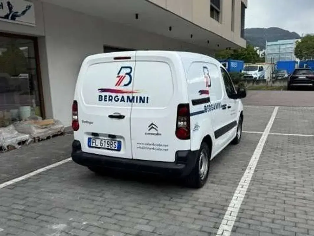 Usata Citroën e-Berlingo 90 CV (66 kW) 2017 Bianco Furgone