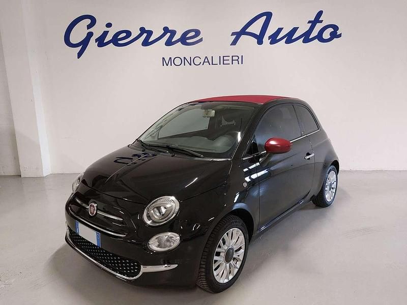 Nero Usata 2016 Fiat 500C Lounge Cabrio | 9400 € (Buon prezzo) - Immagine 1/4