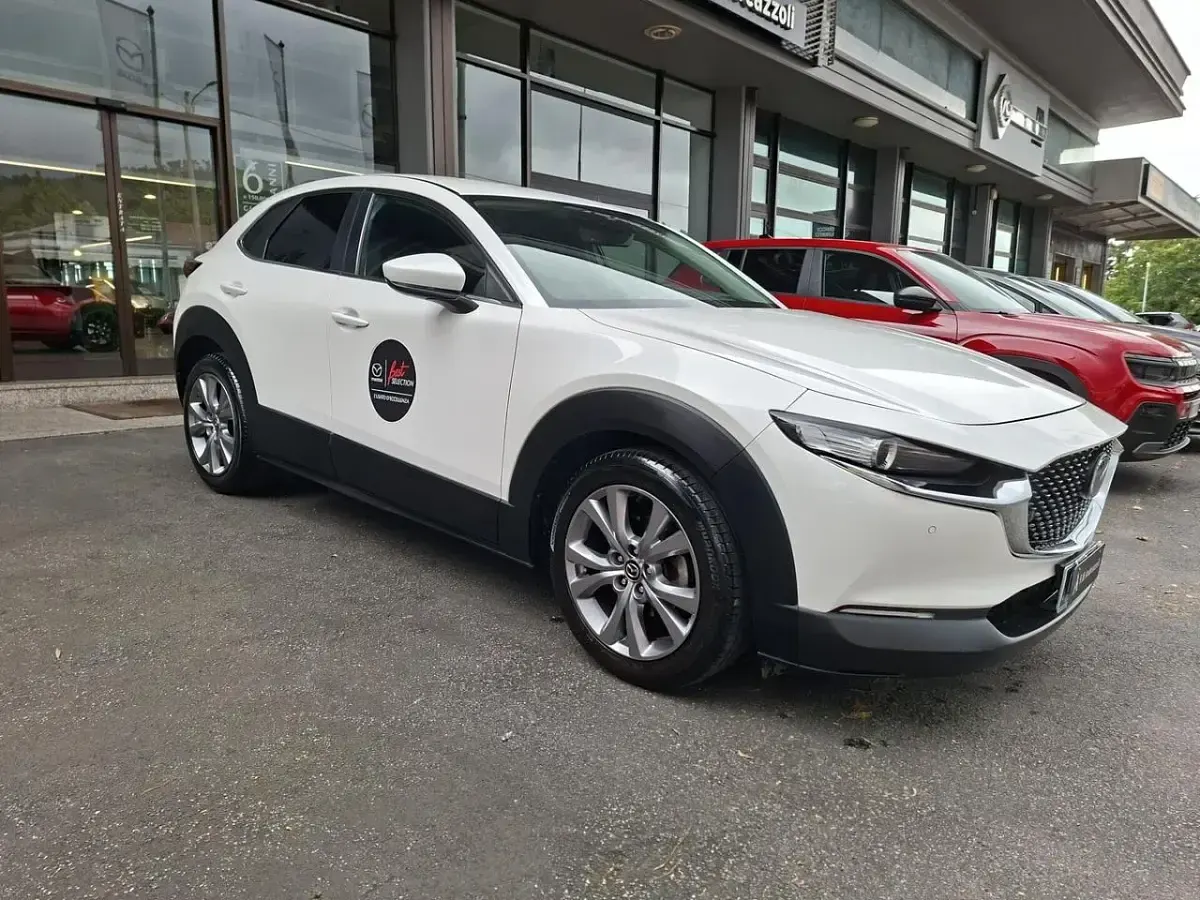 Usata Mazda CX-30 150 CV (110 kW) 2021 Bianco SUV