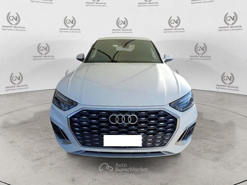 Usata Audi Q5 S-line plus 204 CV (150 kW) 2021 Bianco SUV