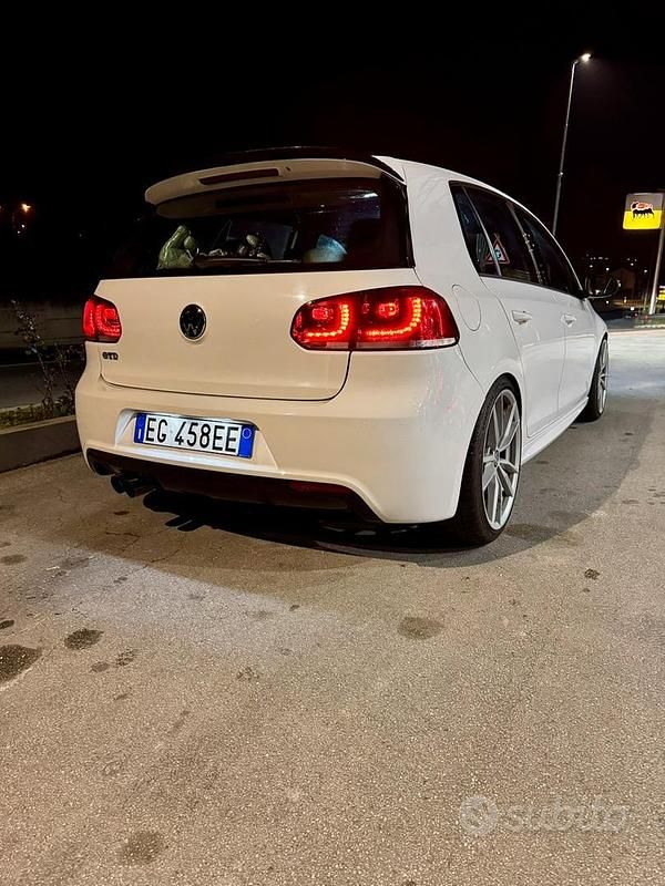 Usata VW Golf VI GTD 170 CV (125 kW) 2011 Bianco Utilitaria