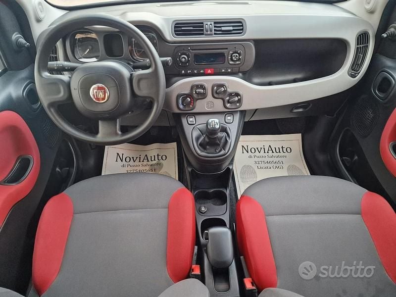 Usata Fiat Panda 70 CV (51 kW) 2012 Rosso Utilitaria