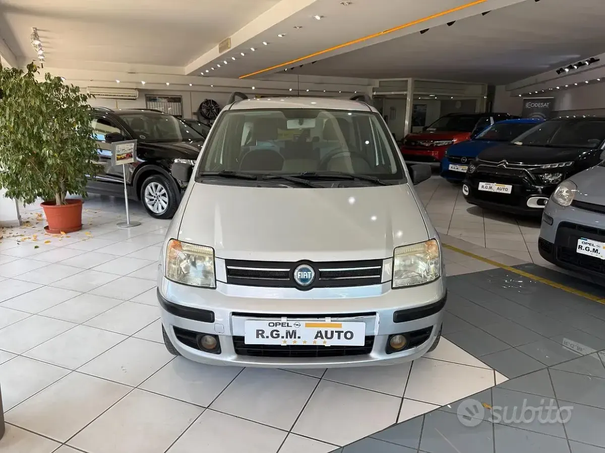 Usata Fiat Panda Dynamic 60 CV (44 kW) 2007 Grigio Utilitaria