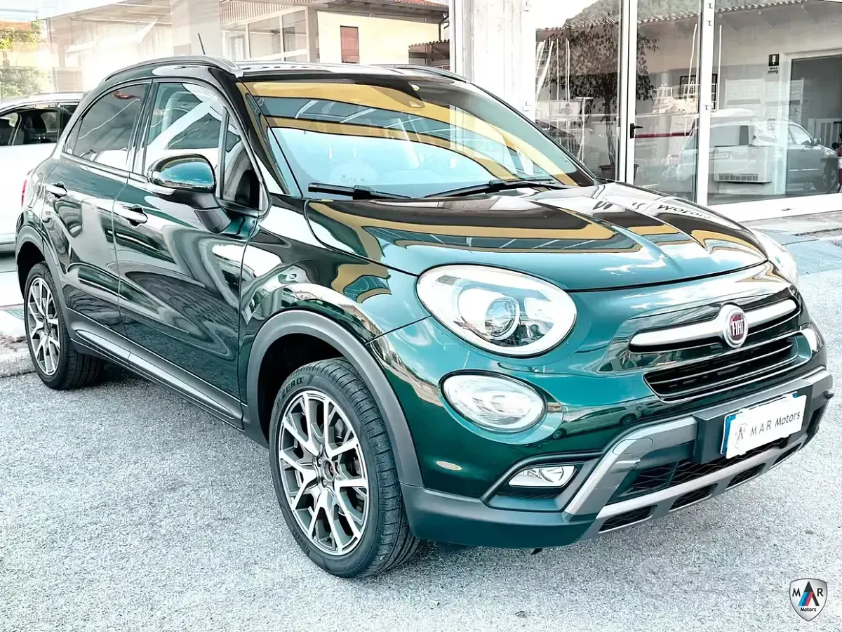 Usata Fiat 500X Cross Plus 170 CV (125 kW) 2016 Verde SUV