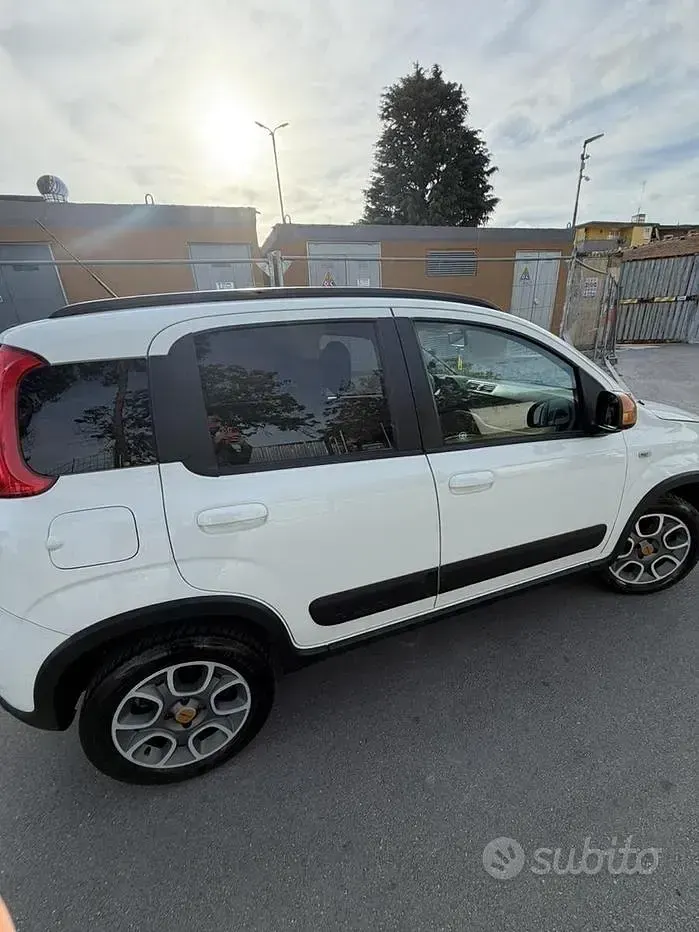 Usata Fiat Panda 4x4 75 CV (55 kW) 2014 Bianco Utilitaria
