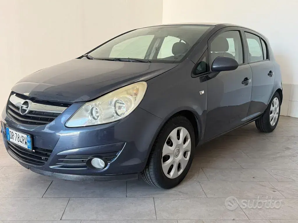 Usata Opel Corsa Cosmo 80 CV (58 kW) 2008 Blu Utilitaria