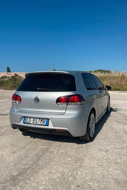 Usata VW Golf VI 160 CV (117 kW) 2010 Grigio Utilitaria