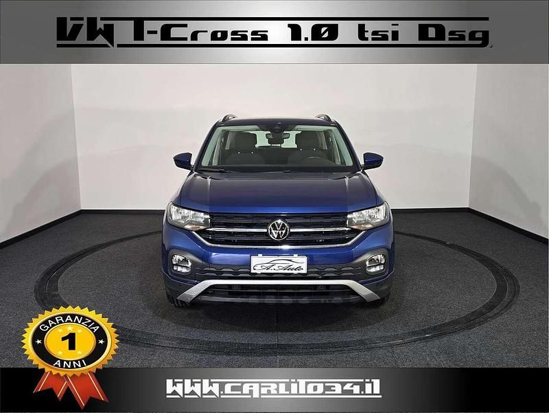 Blu/azzurro Usata 2022 VW T-Cross Style SUV | 19.900 € (Buon prezzo) - Immagine 1/4