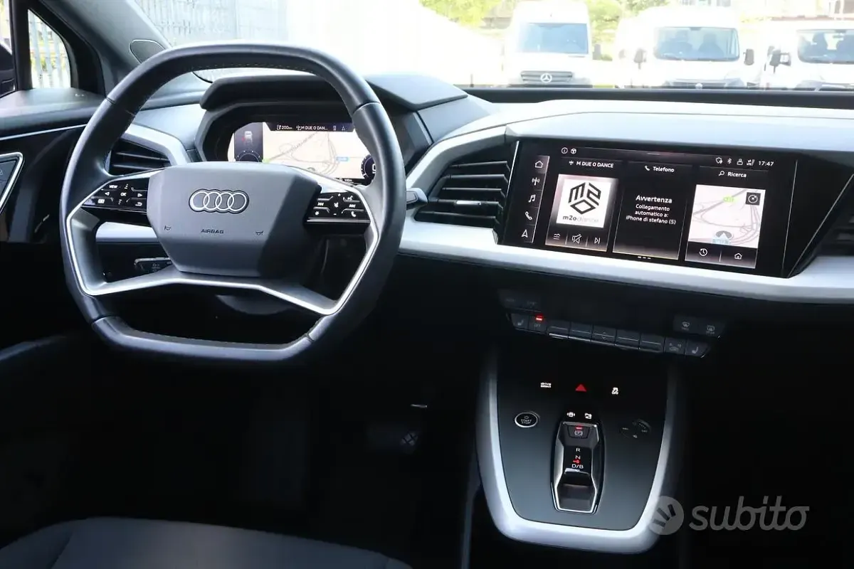 Usata Audi Q4 e-tron S-Line 77 kW (105 CV) 2022 Nero SUV