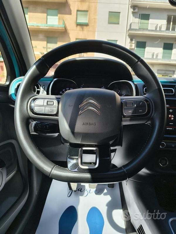Usata Citroën C3 PureTech 110 CV (80 kW) 2021 Blu Utilitaria