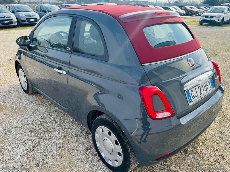 Usata Fiat 500C Connect 69 CV (50 kW) 2022 Grigio Cabrio