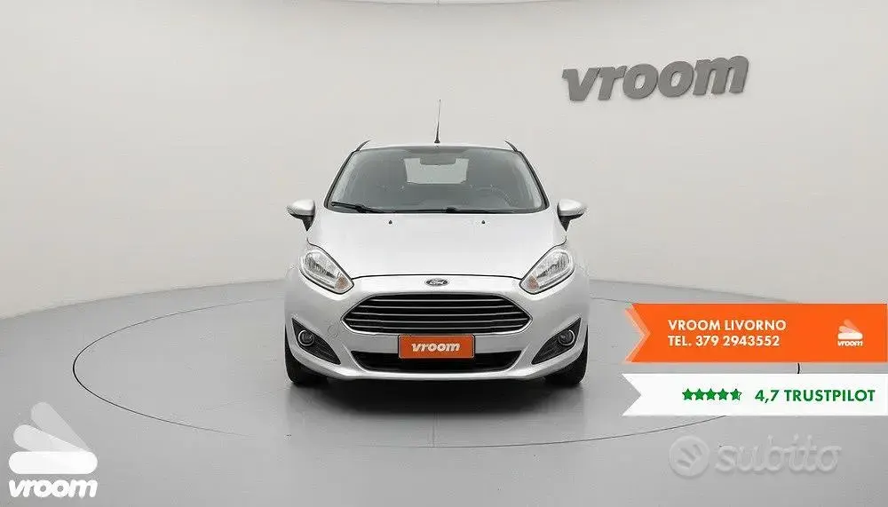 Second-hand Ford Fiesta Titanium 60 CP (44 kW) 2016 Gri Hatchback