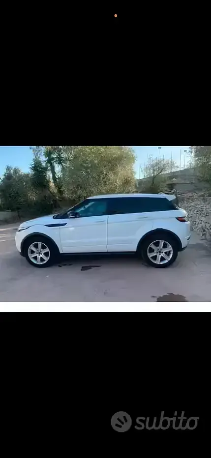 Usata Land Rover Range Rover evoque 190 CV (139 kW) 2012 Bianco SUV