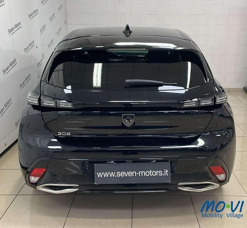 Usata Peugeot 308 Allure 131 CV (96 kW) 2022 Nero Berlina