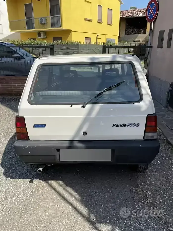Usata Fiat Panda 34 CV (25 kW) 1986 Bianco Berlina