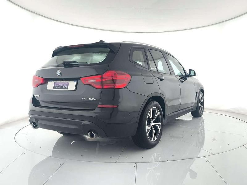 Usata BMW X3 184 CV (135 kW) 2021 Nero metallizzato SUV