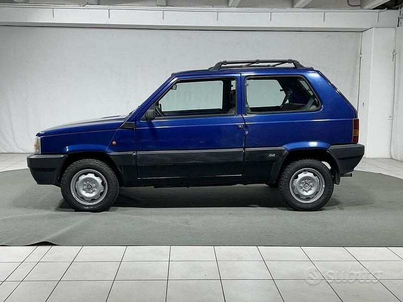 Usata Fiat Panda 4x4 Trekking 54 CV (39 kW) 2001 Blu Utilitaria