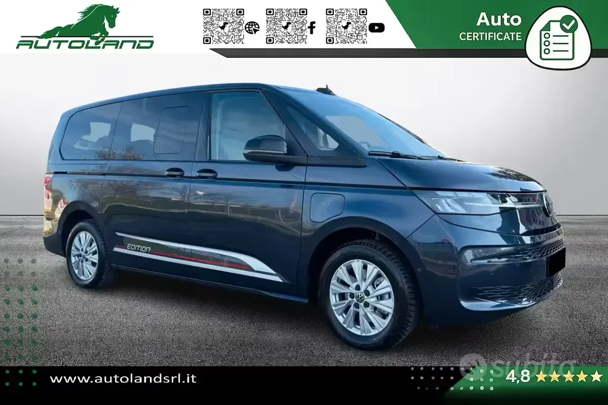 Usata VW Multivan Life 177 CV (130 kW) 2025 Blu Monovolume