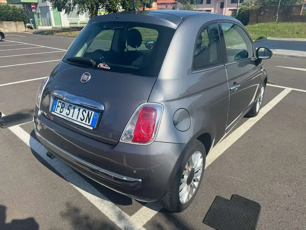 Usata Fiat 500 Lounge 69 CV (50 kW) 2015 Argento Utilitaria