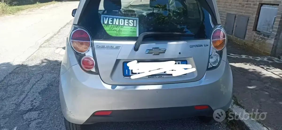 Usata Chevrolet Spark 68 CV (50 kW) 2010 Utilitaria