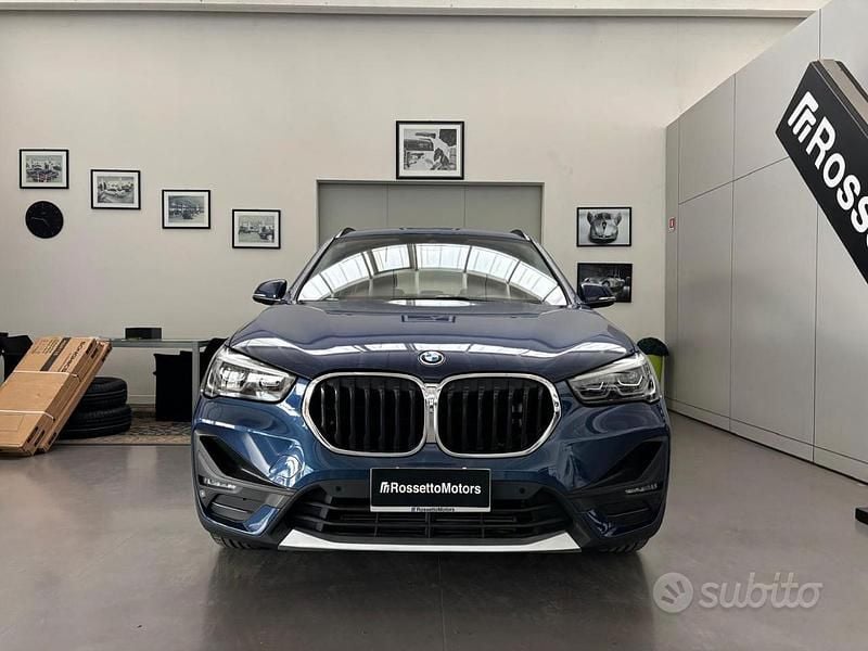 Usata BMW X1 Advantage 125 CV (91 kW) 2021 Blu SUV