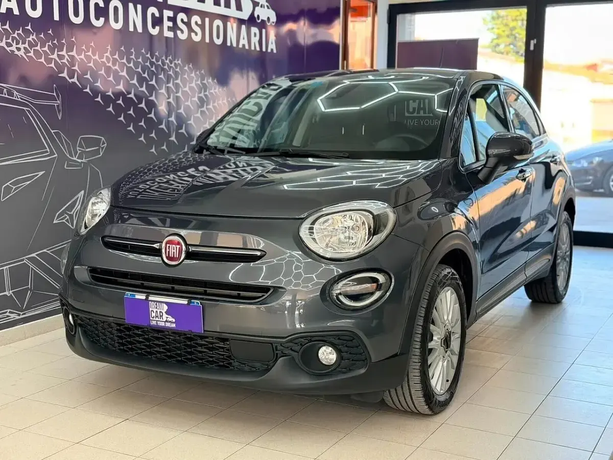 Usata Fiat 500X Connect 95 CV (69 kW) 2021 Grigio SUV