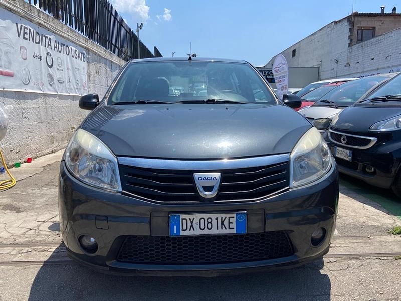 Usata Dacia Sandero 75 CV (55 kW) 2009 Nero Utilitaria