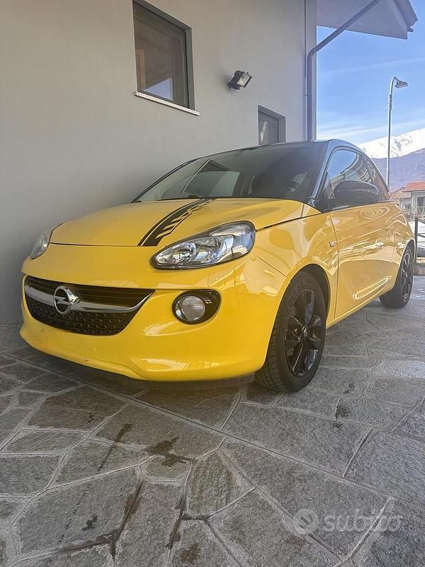 Usata Opel Adam Jam 70 CV (51 kW) 2017 Giallo Utilitaria