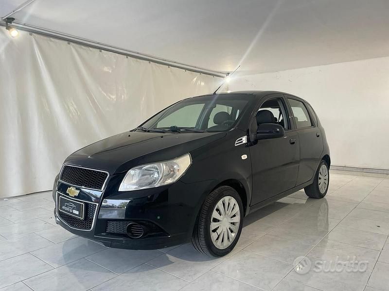 Usata Chevrolet Aveo LS 82 CV (60 kW) 2011 Nero Berlina