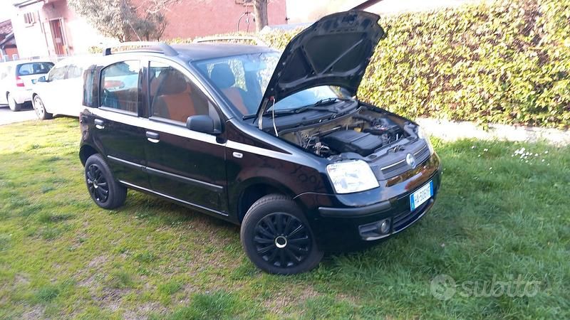 Usata Fiat Panda 2007 Nero Utilitaria
