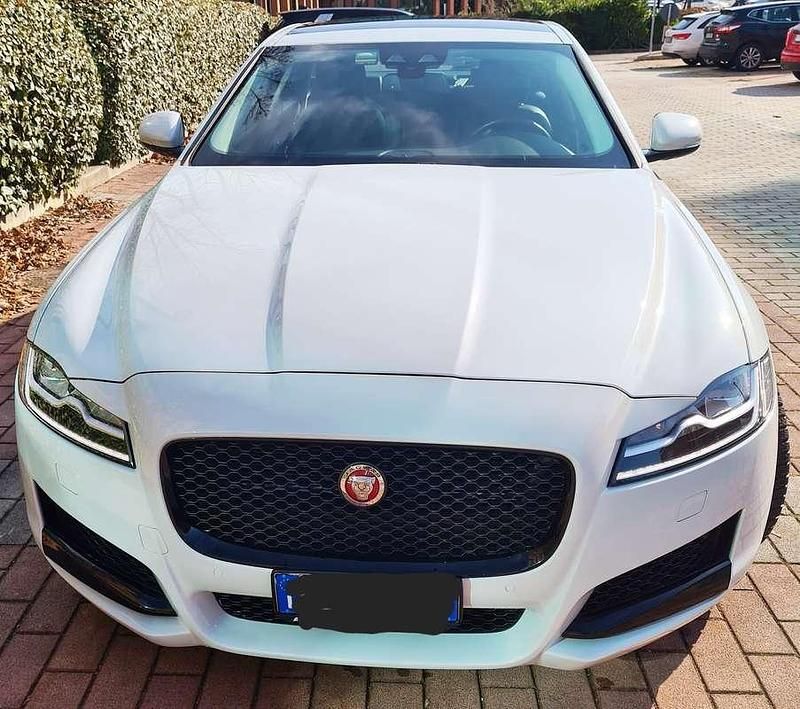 Usata Jaguar XF 299 CV (219 kW) 2015 Bianco Berlina