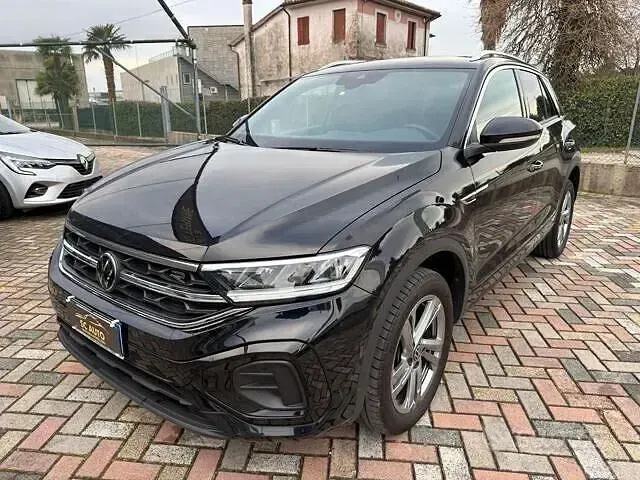 Usata VW T-Roc R-line 116 CV (85 kW) 2021 Nero SUV