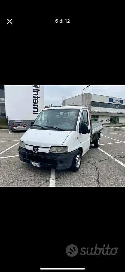 Usata Peugeot Boxer 2001 Bianco Furgone