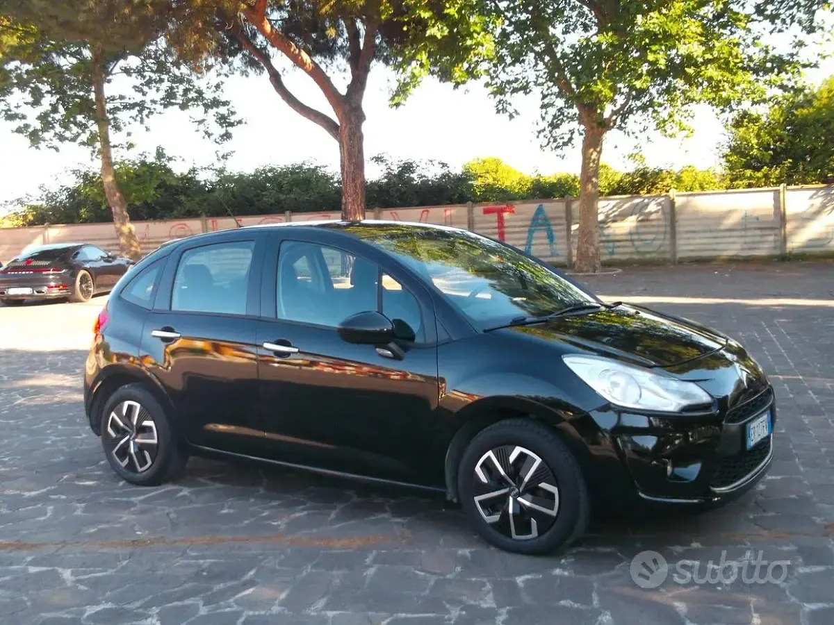 Usata Citroën C3 91 CV (66 kW) 2013 Nero Berlina