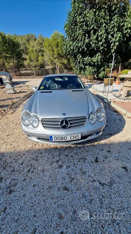 Usata Mercedes SL500 2005 Grigio Cabrio