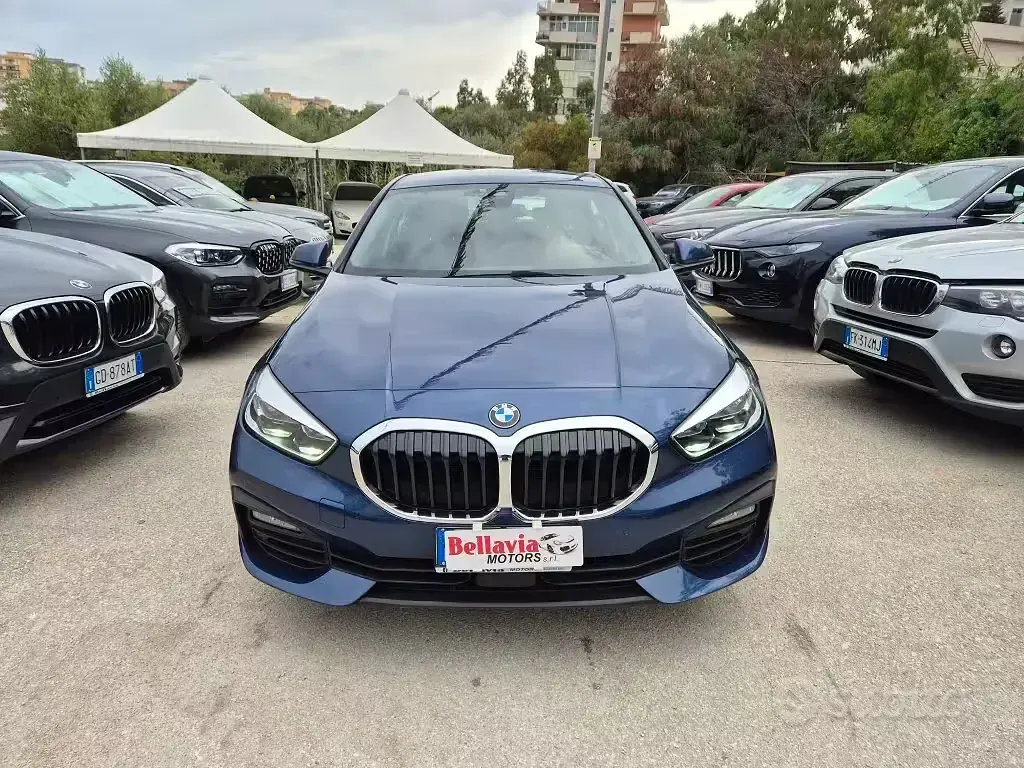 Usata BMW 116 Efficient Dynamics 116 CV (85 kW) 2020 Bluazzurro Utilitaria