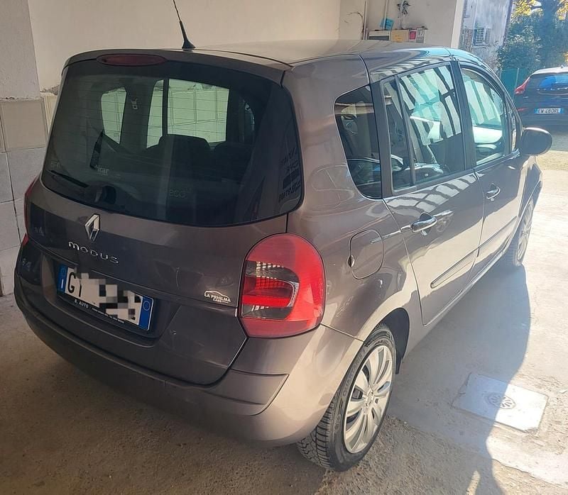 Usata Renault Modus Expression 74 CV (54 kW) 2010 Grigio Monovolume
